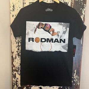 Men’s NWT Dennis Rodman Made In The USA size small T-shirt.